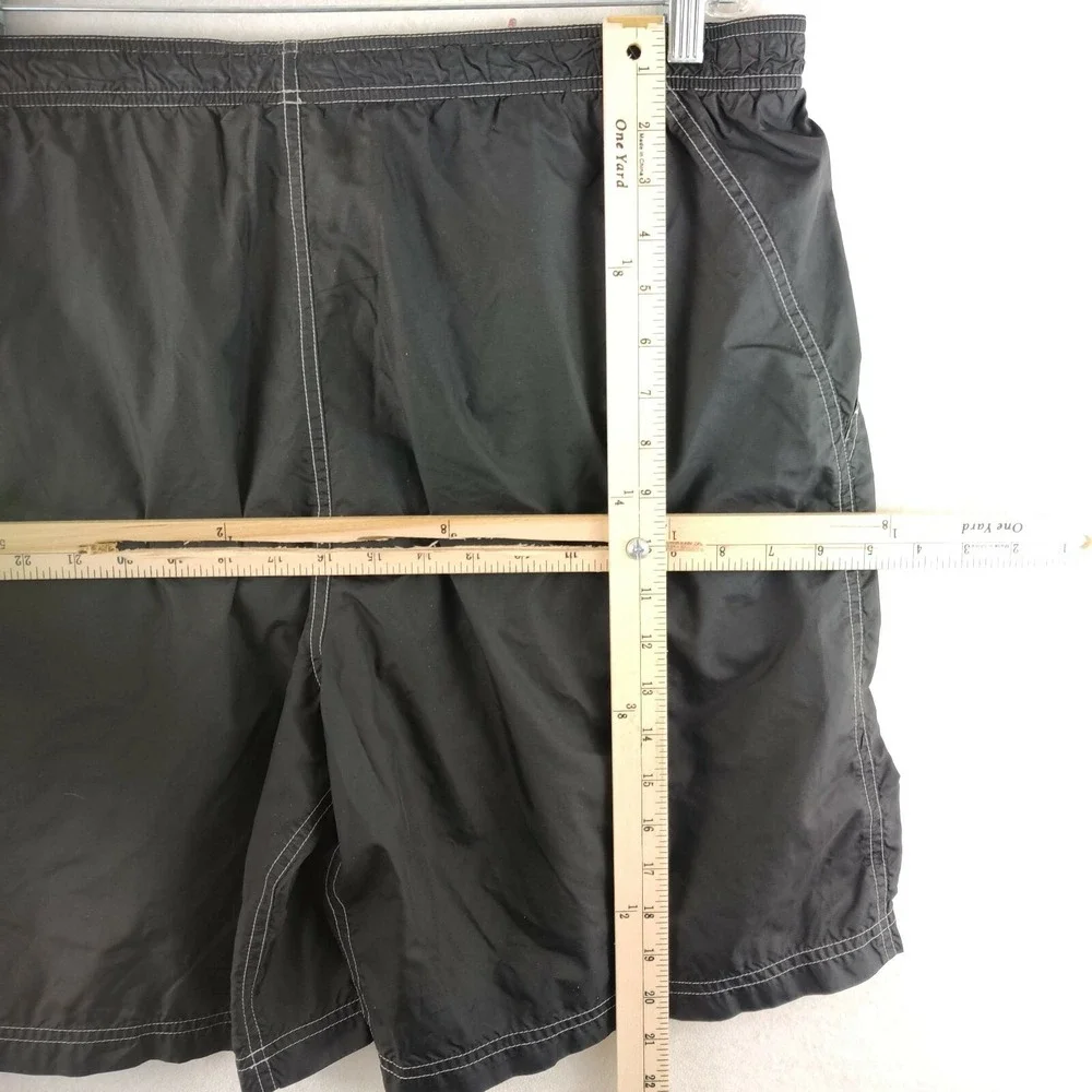 The North Face Men's XL Swim Suit Trunks‎ Shorts Black Nylon
